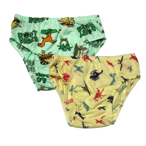 Kit 5-10 Cueca infantil menino slip com forro