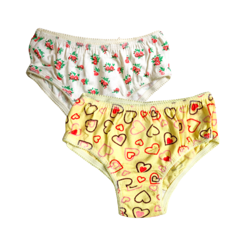 Kit 5-10 Calcinha infantil menina 100% algodão