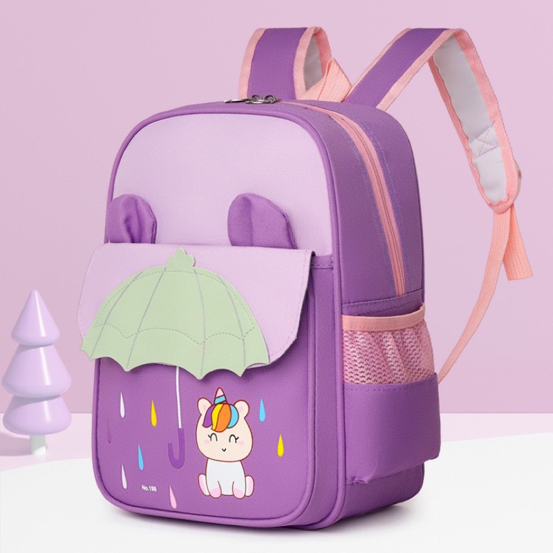 Mochila Escolar Infantil Menino Menina Dinossauro Unicórnio 030