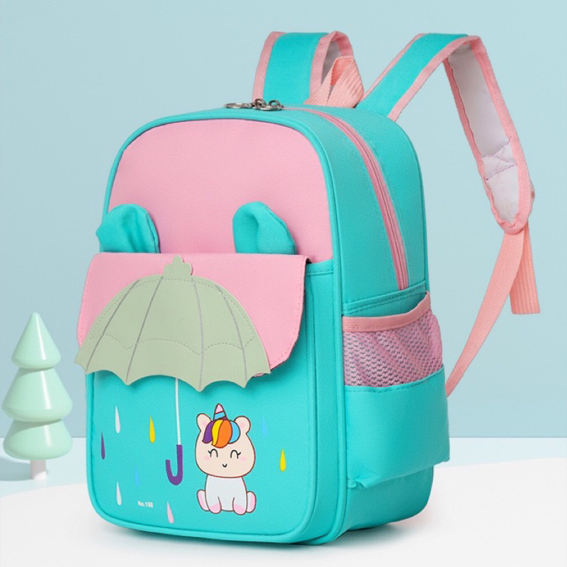 Mochila Escolar Infantil Menino Menina Dinossauro Unicórnio 030
