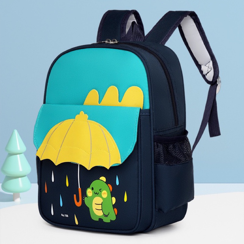Mochila Escolar Infantil Menino Menina Dinossauro Unicórnio 030