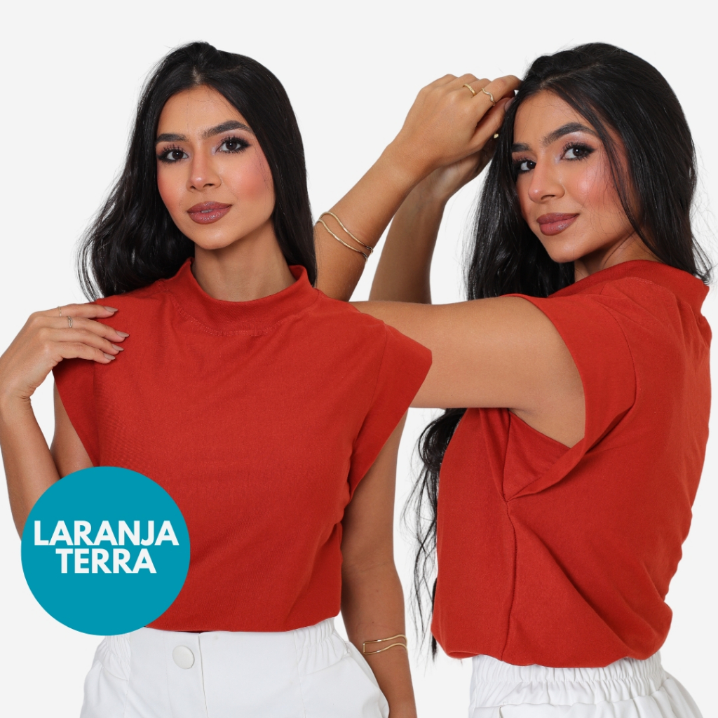 KIT 2 Unidades Camiseta Muscle Tee Regata Ampla de Ombreira