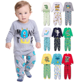 Kit Sortido 4 Peças Pijama Infantil Menino Manga Comprida Tamanho 1 ao 10