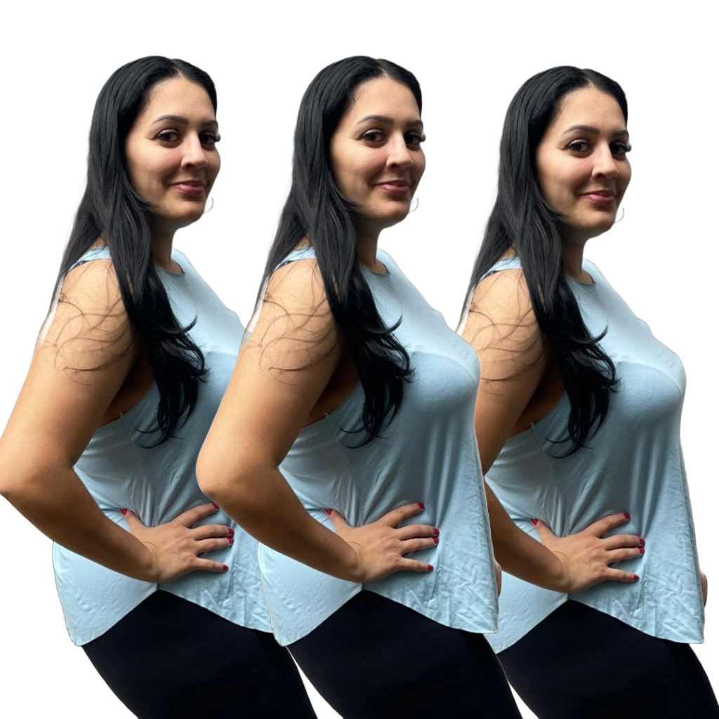 KIT 3 Regata Plus Size Feminina Tapabumbum Nadador Fitness Academia Viscolycra