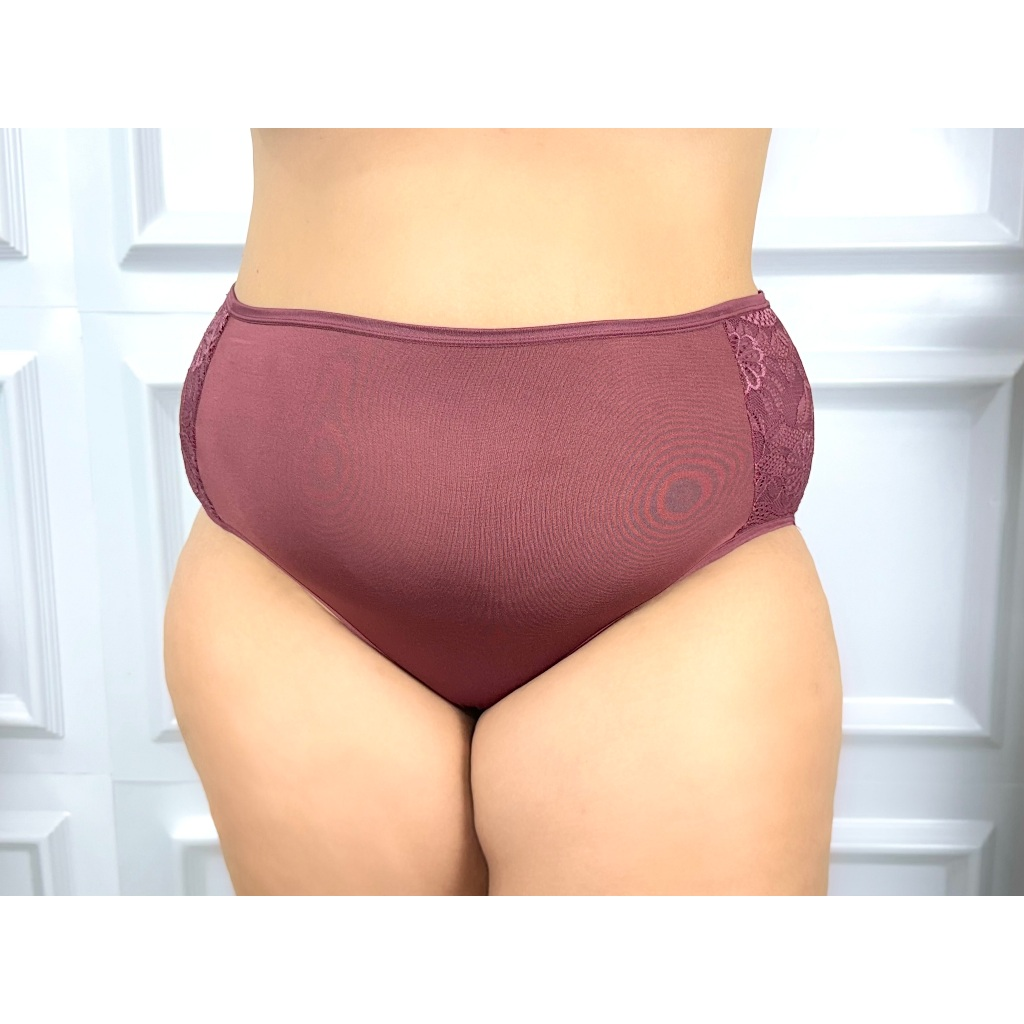 kit 5 calcinha calçola senhora cintura alta hot pants REGULAR e PLUS SIZE conforto (KIT 5 Maria)