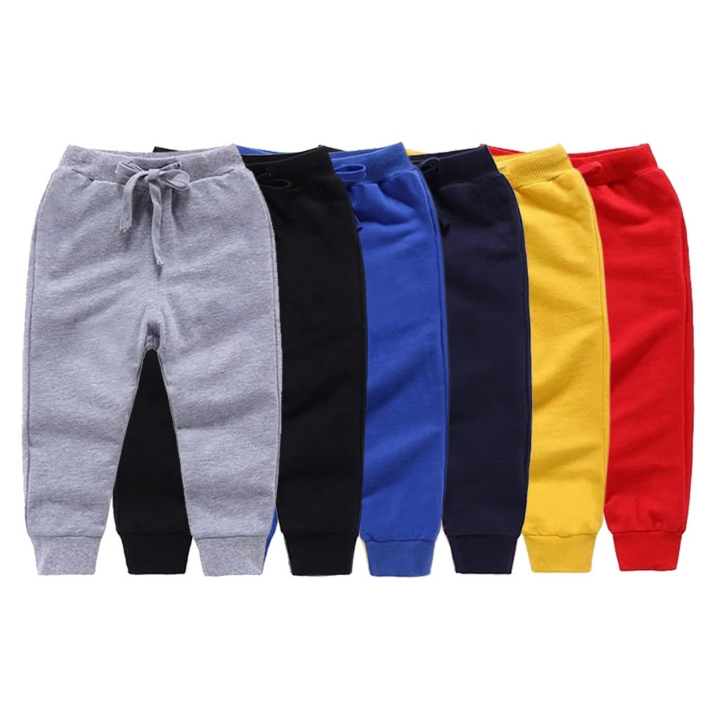 Kit 4 Calças Infantil Moletom Flanelado – Menino e Menina