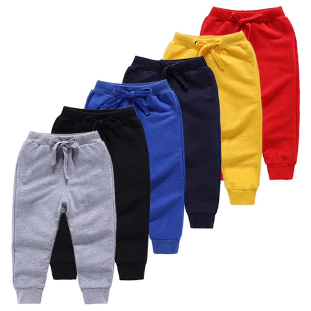 Kit 4 Calças Infantil Moletom Flanelado – Menino e Menina
