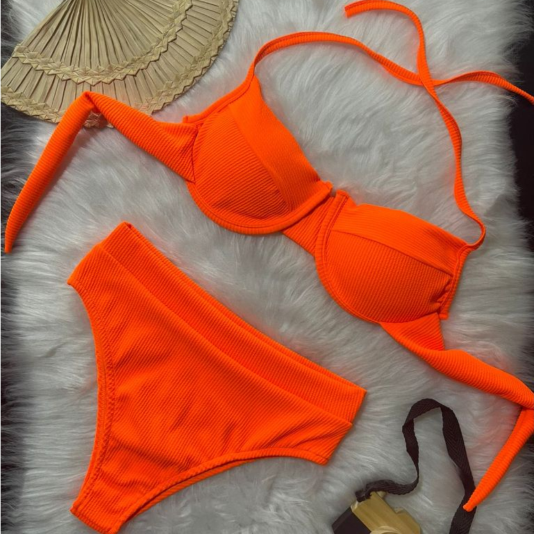 BIQUINI PLUS SIZE HOT PANTS G1 G2 G3 - BIQUINE MEIA TAÇA COM BOJO E ARO DE SUSTENTAÇAO COM CALCINHA CINTURA ALTA 2026