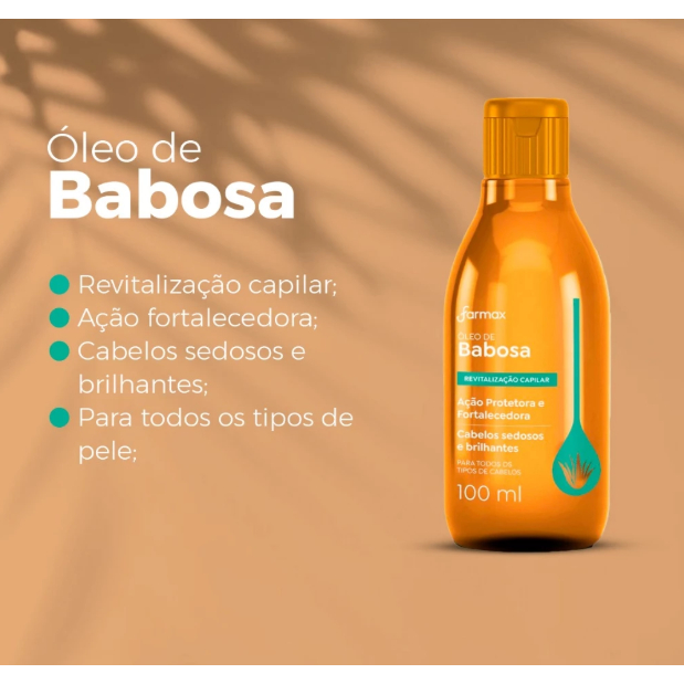 Óleo Capilar e Corporal- Vários aromas- Farmax- 100ml