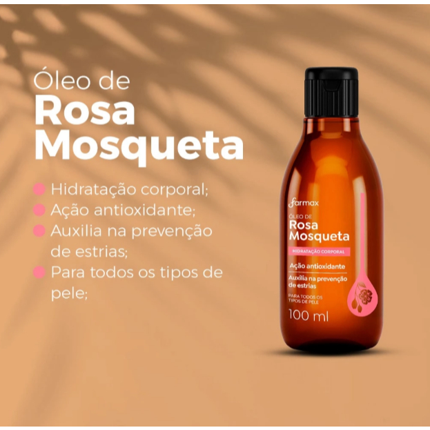 Óleo Capilar e Corporal- Vários aromas- Farmax- 100ml