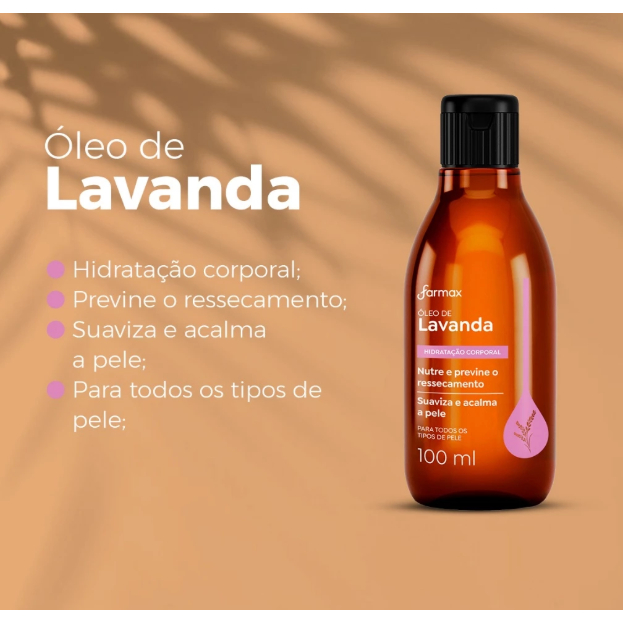Óleo Capilar e Corporal- Vários aromas- Farmax- 100ml