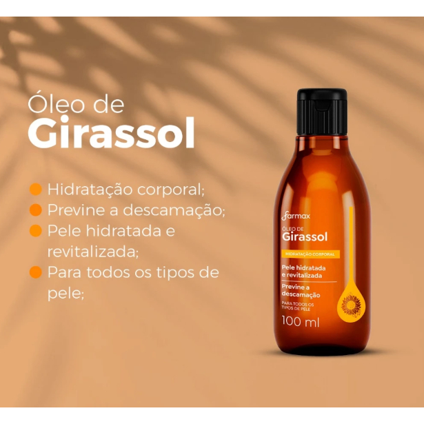 Óleo Capilar e Corporal- Vários aromas- Farmax- 100ml