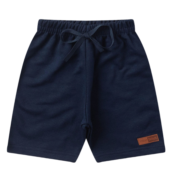 Kit C/ 4 Bermudas Para Menino - Moletinho de Algodão - Kit Sortido Com 4 Cores Diferentes OFERTA