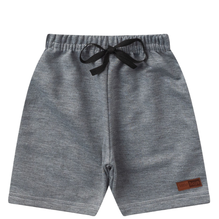 Kit C/ 4 Bermudas Para Menino - Moletinho de Algodão - Kit Sortido Com 4 Cores Diferentes OFERTA
