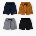 Kit com 4 Bermudas Infantil Masculina – Moletinho de Algodão
