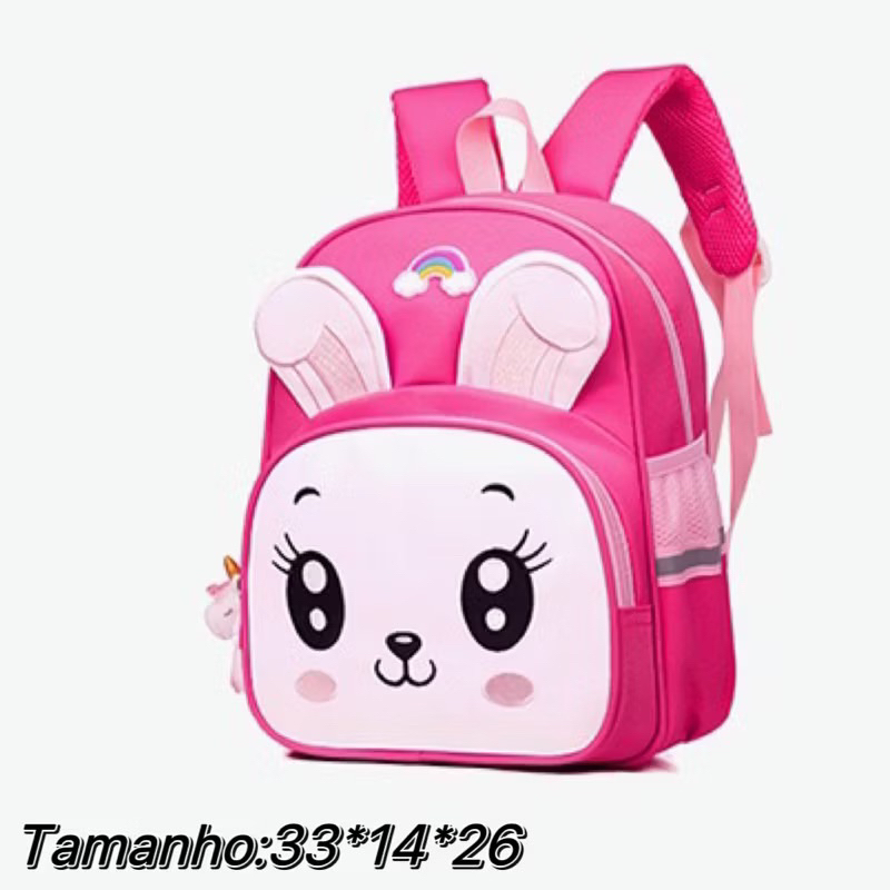 Mochila Escolar Infantil Menino Menina Dinossauro Unicórnio 030
