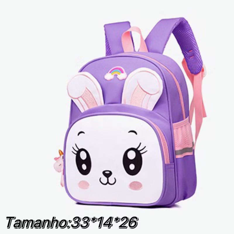 Mochila Escolar Infantil Menino Menina Dinossauro Unicórnio 030