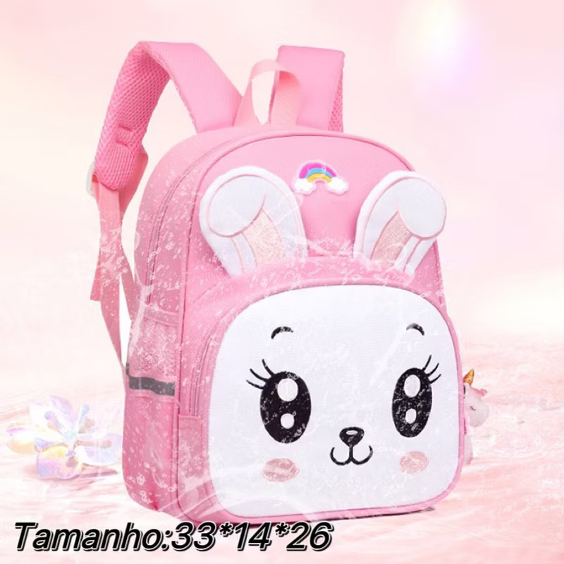 Mochila Escolar Infantil Menino Menina Dinossauro Unicórnio 030