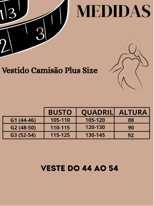 Vestido Estampado Plus Size Curve Curvy Camisão Moda Gringa Verão veste até 56 Camisetão Feminino