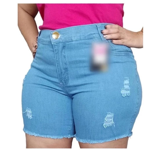 Short meia coxa plus size