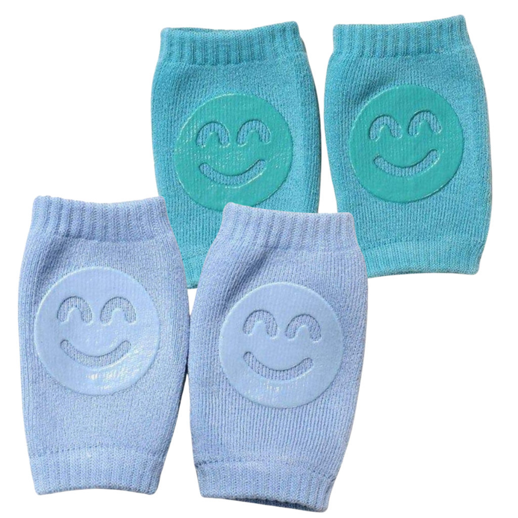 Kit 1/2/3/4 Pares Joelheira Bebe Engatinhar Infantil Proteção Para Joelhos Crianças Meias
