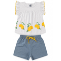 Conjunto Infantil Feminino Shiny Lemons
