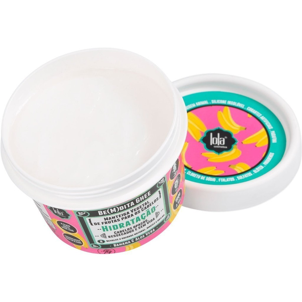 Kit Lola Cosmetics Cronograma Capilar Be(m) dita Ghee 3x100g