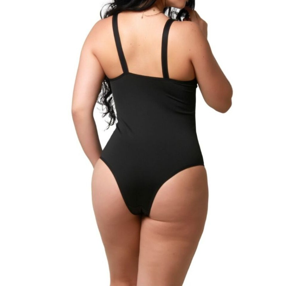 A Cinta Body Modelador Suplex Sem Bojo Redutora De Medidas Com Compressão Alça Reforçada