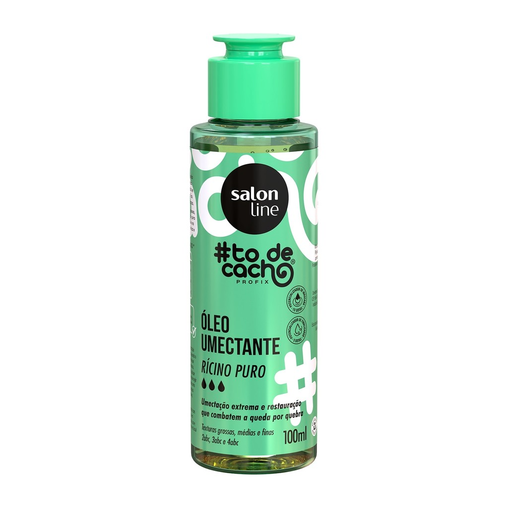 Óleo de Umectação Rícino Puro! Salon Line 100ml
