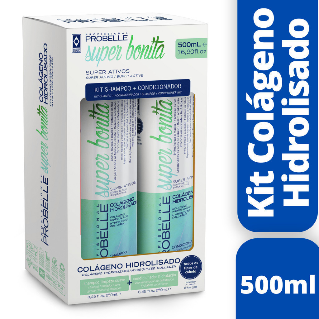 Kit Shampoo 250ml + Cond 250ML - PROBELLE