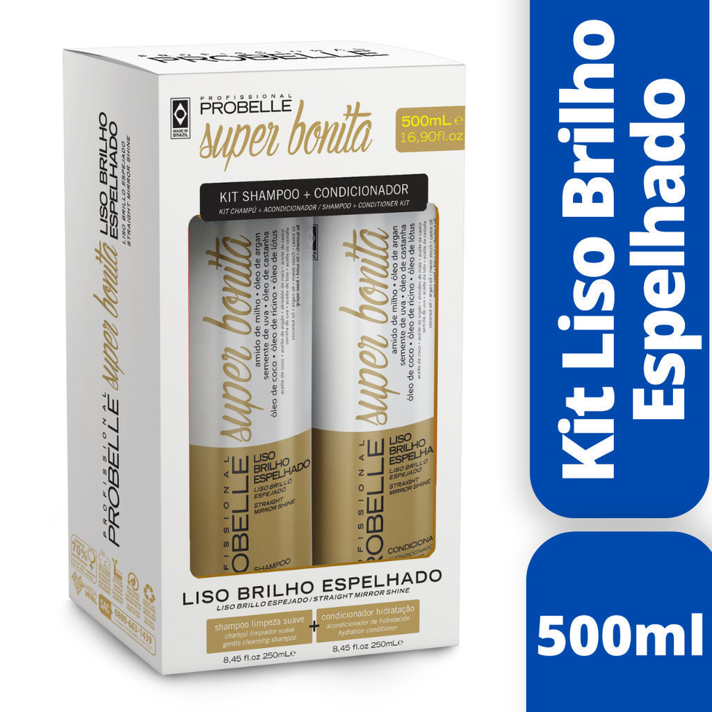 Kit Shampoo 250ml + Cond 250ML - PROBELLE