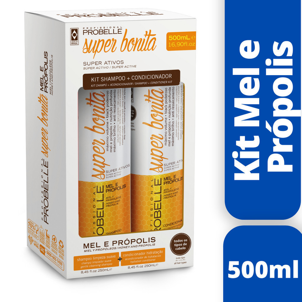 Kit Shampoo 250ml + Cond 250ML - PROBELLE