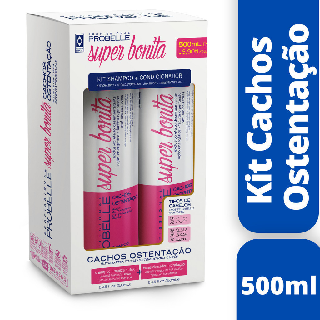 Kit Shampoo 250ml + Cond 250ML - PROBELLE