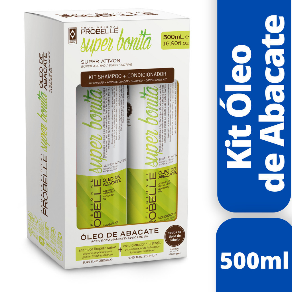 Kit Shampoo 250ml + Cond 250ML - PROBELLE
